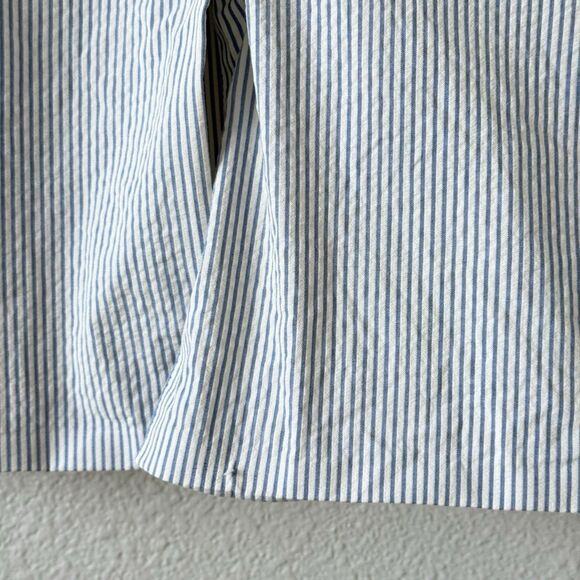 Lauren Ralph Lauren Men’s Blue White Seersucker Cotton Blazer sports coats 44 R - Picture 15 of 16